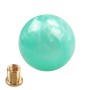 Car Manual Shifter Gear Shift Knob with Adapter M10 x 1.25 (Mint Green)