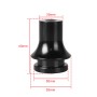 Car Gear Head Adapter Gear Lever Base Connector Stopper M12x1.25 with 3 Copper Adapter (Black)