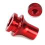 Car Gear Head Adapter Gear Lever Base Connector Stopper M12x1.25 with 3 Copper Adapter (Red)