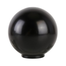 Universal Small Steel Cannon Shape Manual or Automatic Gear Shift Knob Fit for All Car (Black)