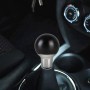 Универсальный автомобиль маленькая круглая шаричная смола + ручка переключения передач углеродного волокна (черное)