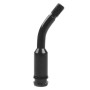 Car Modified Racing Quick Curved Gear Lever Extension Rod for Volkswagen T4 1990-2003 (Black)