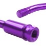 Car Modified Racing Quick Curved Gear Lever Extension Rod for Volkswagen T4 1990-2003 (Purple)