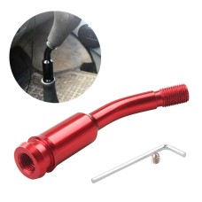 Car Modified Racing Quick Curved Gear Lever Extension Rod for Volkswagen T4 1990-2003 (Red)