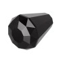Универсальный автомобиль алмазной формы металлическая ручка переключения передач (черный)