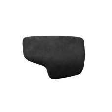 Car Suede Shift Knob Handle Cover A Version for Audi A4/S4(2017+) & A5/S5(2017+), Suitable for Left Driving(Black Grey)