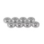 8 PCS For Honda Civic 2002-2005 Car Shift Selector Base Bushing(Silver)