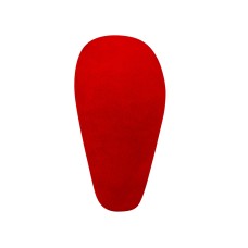 Car Suede Shift Knob Handle Cover for Audi A6 / S6 / A7(2015-2018), Suitable for Left Driving(Wine Red)