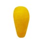 Car Suede Shift Knob Handle Cover for Audi A6 / S6 / A7(2015-2018), Suitable for Left Driving(Yellow)