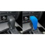 Car Suede Shift Knob Handle Cover for Audi A6 / S6 / A7(2015-2018), Suitable for Left Driving(Sky Blue)