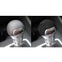 Car Suede Shift Knob Handle Cover for Audi A3(2014+) / Q2(2018+) / S3(2014+) / TT(2015+), Suitable for Left Driving(Black Grey)