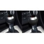 Car Suede Shift Knob Handle Cover for Audi A3(2010-2013) / Q3(2013-2018) / TTRS(2013-2020), Suitable for Left Driving(Black Grey)
