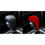 Car Suede Shift Knob Handle Cover for Audi A4(2009-2012) / A5(2008-2010) / Q5(2009-2012), Suitable for Left Driving(Wine Red)