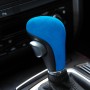 Car Suede Shift Knob Handle Cover for Audi A4(2009-2012) / A5(2008-2010) / Q5(2009-2012), Suitable for Left Driving(Sky Blue)