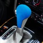 Car Suede Shift Knob Handle Cover for Audi A4(2009-2012) / A5(2008-2010) / Q5(2009-2012), Suitable for Left Driving(Sky Blue)