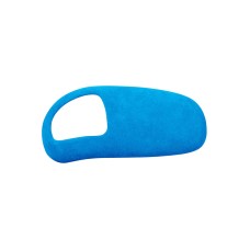 Car Suede Shift Knob Handle Cover for Audi A8(2011-2017), Suitable for Left Driving(Sky Blue)