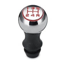 MR-9017 Car Modified Gear Stick Shift Knob Head for Peugeot, Style:5 Speed (Red)