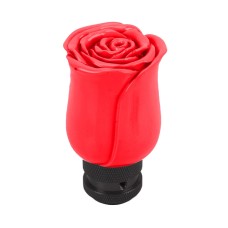 Розовый цветок в форме универсального автомобиля Руководство автомобиля Автоматическая ручка переключения передач (красный)