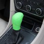 Universal Elasticity Nonslip Soft Silicone Car Gear Shift Knob Cover(Green)
