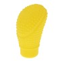 Universal Elasticity Nonslip Soft Silicone Car Gear Shift Knob Cover(Yellow)