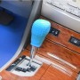 Universal Elasticity Nonslip Soft Silicone Car Gear Shift Knob Cover(Blue)