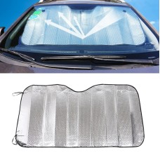 General Purpose Epe Car Sun Visor Before The File, Size: 140cm x 70cm(Silver)