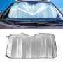 General Purpose Epe Car Sun Visor Before The File, Size: 140cm x 70cm(Silver)