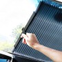 Автомобиль выдвижной сетчик лобового стекла солнечный оттенок Блок солнечный крышка для солнечной ультрафиолетовой защиты, размер: 65 см.