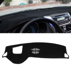 Коврики для солнцезащитного крема для приборной панели автомобильной прокладки для правой стороны BMW X5 (2016) (обратите внимание на модель и год) (черный)