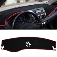 Car Dashboard Instrument Panel Sunscreen Car Mats Hood Cover for Mercedes-Benz C-Class 2015-2018 (Please note the model and year)(Red)