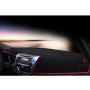 Car Light Instrument Panel Sunscreen Dashboard Mats Cover for Kia K2, Please Note Model and Year(Red)