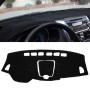 Car Light Instrument Panel Sunscreen Dark Mats Cover for Venucia B50 / R50(Black)