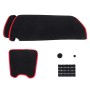 Car Light Instrument Panel Sunscreen Dark Mats Cover for Venucia B50 / R50(Red)