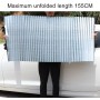 Car Press Retractable Windshield Sun Shade Block Sunshade Cover for Solar UV Protect, Size: 46cm