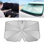 Car Retractable Sunshade Sunscreen Heat Insulation Front Windshield Sunshade, Grey Small Size