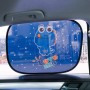 N978 2 Сета Summer Cartoon Car Electrostatic Adsortion Swee Window Stenh Sticker (одна пара динозавр)