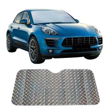 SHUNWEI 2 PCS Car Front Windshield Sunshade Summer Sun Protection And Heat Insulation Shading Board, Size: R-3922 140x75cm (SUV Off-road Vehicle)