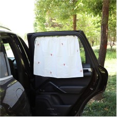Автомобильное окно летняя теплоизоляция солнечная занавеска хлопок солнечный блок (вишня)