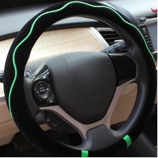 Colorful Plush Grips (Colour: Green, Adaptation Steering wheel diameter: 38cm)