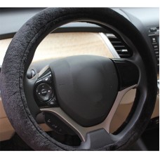 Plush Steering Wheel Of The Sets (Colour: Black, Adaptation Steering wheel diameter: 38cm)