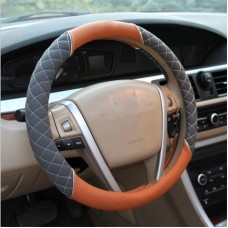 Silver Bullion Embroidery Steering Wheel Cover