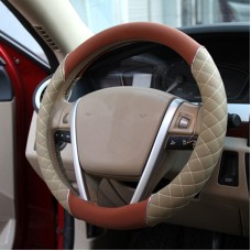 Silver Bullion Embroidery Steering Wheel Cover