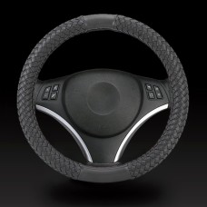 Крышка рулевого колеса с плетеным автомобилем (подходит для рулевого колеса, диаметр 38 см)