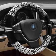 Leopard Grain Steering Wheel Cover, Adaptation Steering Wheel Diameter: 39-40 cm