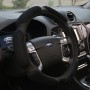 3D 38cm Sandwich Style Slip-resistant Slams Car Steering Wheel Movement Cover