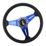 35 -сантиметровый гоночный автомобиль с модифицированным ручным рулевым колесом (синий цвет)