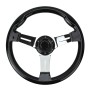 Модифицирован автомобиль 33,5 см метал + ABS Racing Racing Sport Horn Button Guleving (черный)