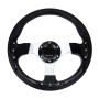 Модифицированный автомобиль гоночный спортивный рулевой руль кнопки, диаметр: 32 см (черный)