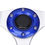 Car Modified Racing Sport Horn Button Steering Wheel, Diameter: 32cm(Blue)