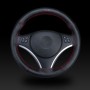 Автомобиль универсальный подлинный кожаный рулевой рулевой крышку с ручным колесом (серый)